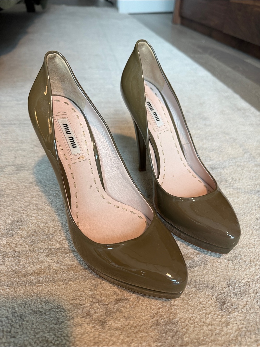 Miu Miu | Patent Leather Heels 37